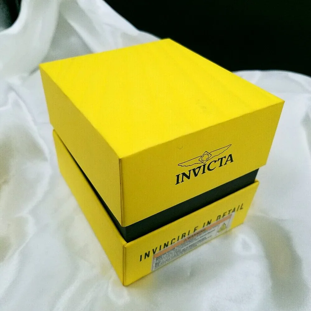 Invicta Bolt 25515 Men’s 52 mm Gold Stainless Steel Watch – New Open Box Quartz